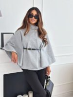 Élise Poncho – Élégance et Confort Intemporel - Image 9