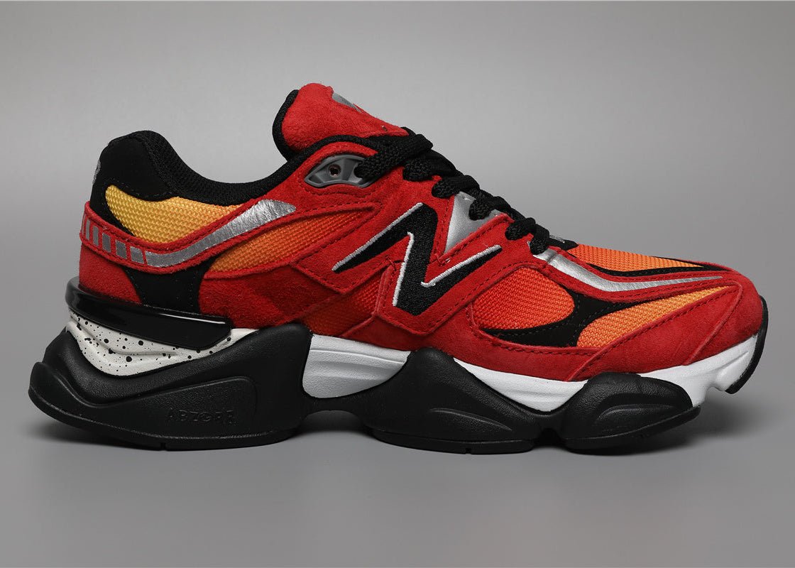 20d2fc93.jpg NB 9060 Orange Red - Image 1