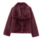 Clara | Cardigan Court en Fausse Fourrure - Image 16