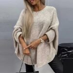 Mathilde | Pull Oversize en Maille pour un Hiver Chic et Élégance Décontractée - Image 4