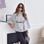 Élise Poncho – Élégance et Confort Intemporel - Image 5