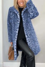 Féline Élégance | Manteau Léopard Douillet - Image 2