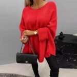 Mathilde | Pull Oversize en Maille pour un Hiver Chic et Élégance Décontractée - Image 2