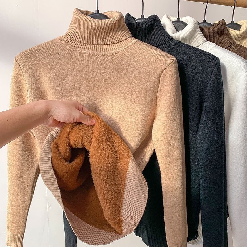 Base_c_tel_e_ajust_e_du_pull_Florence_id_ale_pour_un_maintien_parfait._7dc6f5cf-1d49-43eb-a0a4-cfe4f576b343.jpg Florence™ | Pull Femme Élégant et Polyvalent avec Finitions Soignées - Image 1