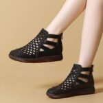 Lusitta™ | Bottes Sandales femme en cuir véritable - Image 5