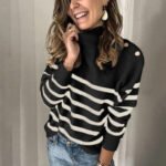 Marina™ | Pull Marin Femme Rayé - Élégance et Tradition - Image 2