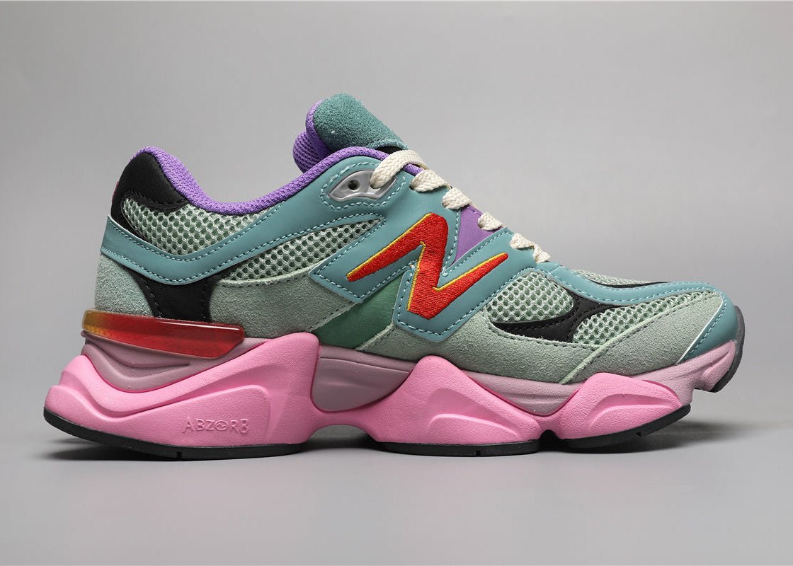 cfc6d254.jpg NB 9060 Green Pink - Image 1
