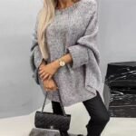 Mathilde | Pull Oversize en Maille pour un Hiver Chic et Élégance Décontractée - Image 5