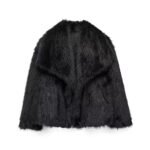 Clara | Cardigan Court en Fausse Fourrure - Image 15