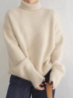 Éloïse | Pull Oversize en Cachemire pour un Luxe Décontracté - Image 5