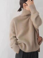 Éloïse | Pull Oversize en Cachemire pour un Luxe Décontracté - Image 10