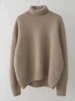 Éloïse | Pull Oversize en Cachemire pour un Luxe Décontracté - Image 12