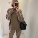 Éloïse | Pull Oversize en Cachemire pour un Luxe Décontracté - Image 8