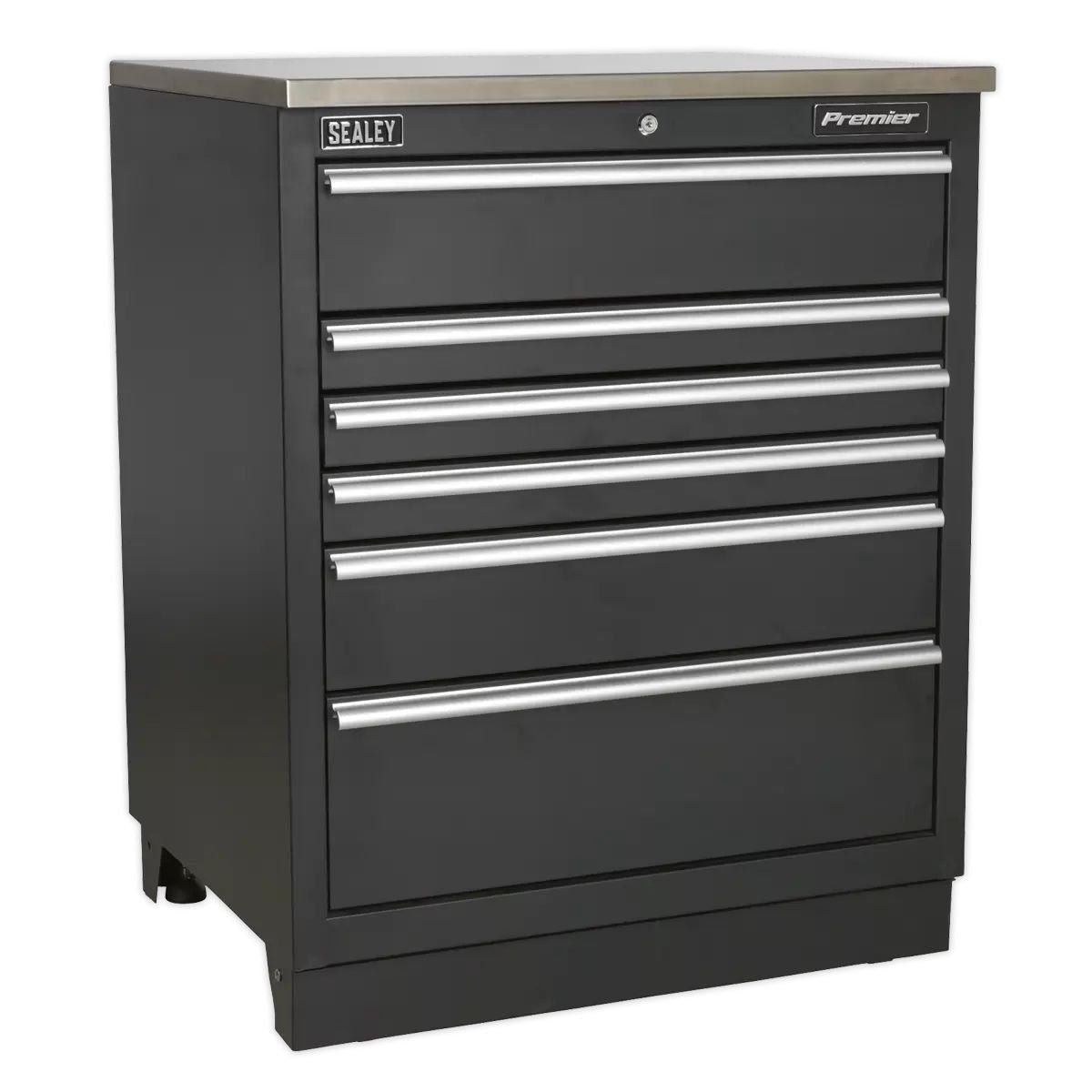 Sealey APMSOAK Modular Workshop Storage Combination Oak Worktop - Image 7
