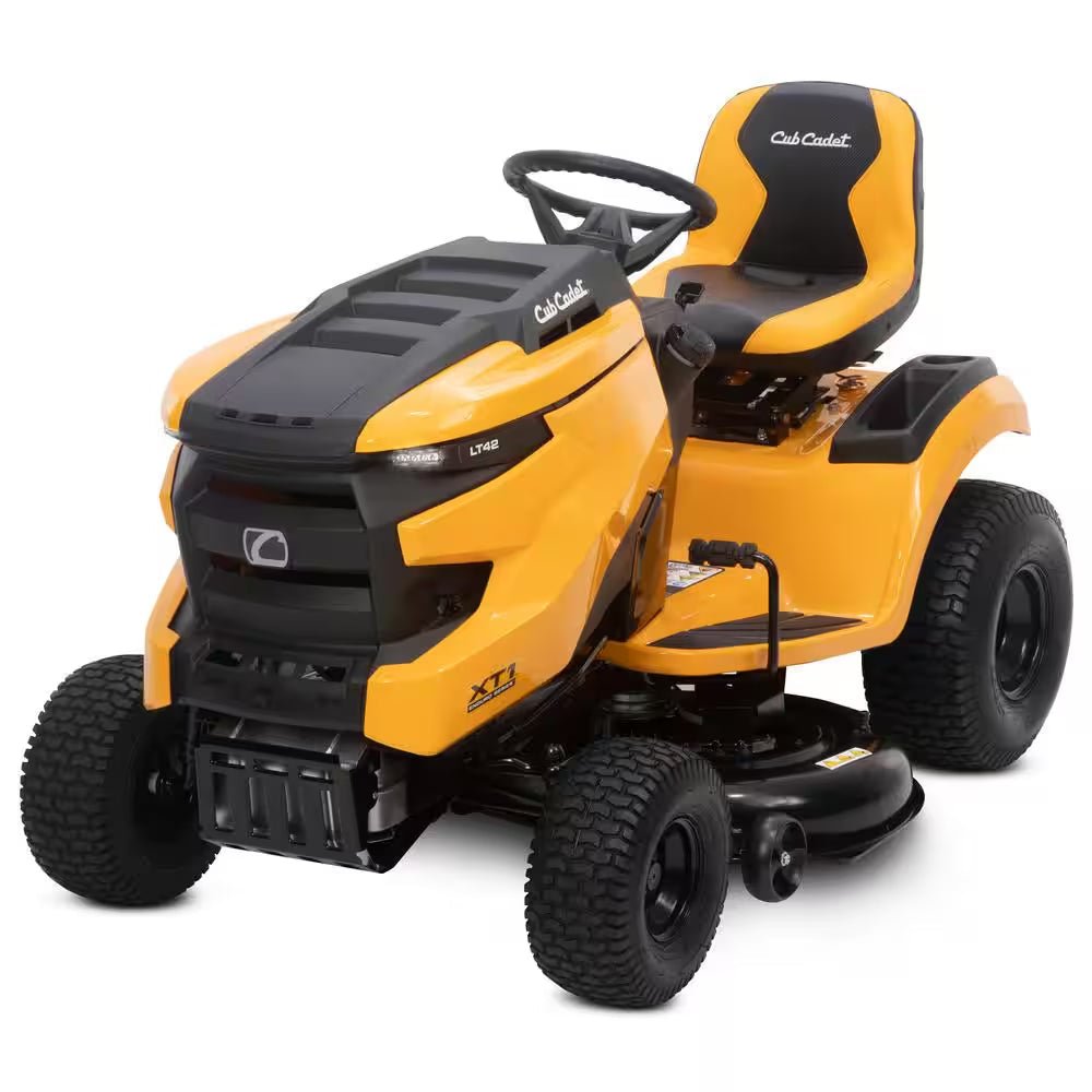 42-Inch Gas Riding Lawn Tractor with 19.5 HP Engine & Hydrostatic Drive - Image 6
