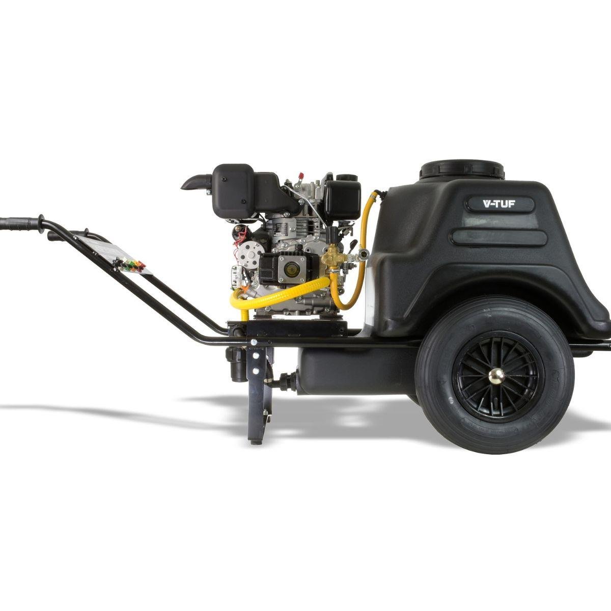 V-TUF Torrent 2D5 Diesel Pressure Washer 150L Capacity, Yanmar L4.8 Engine & 150Bar Pressure - Image 4