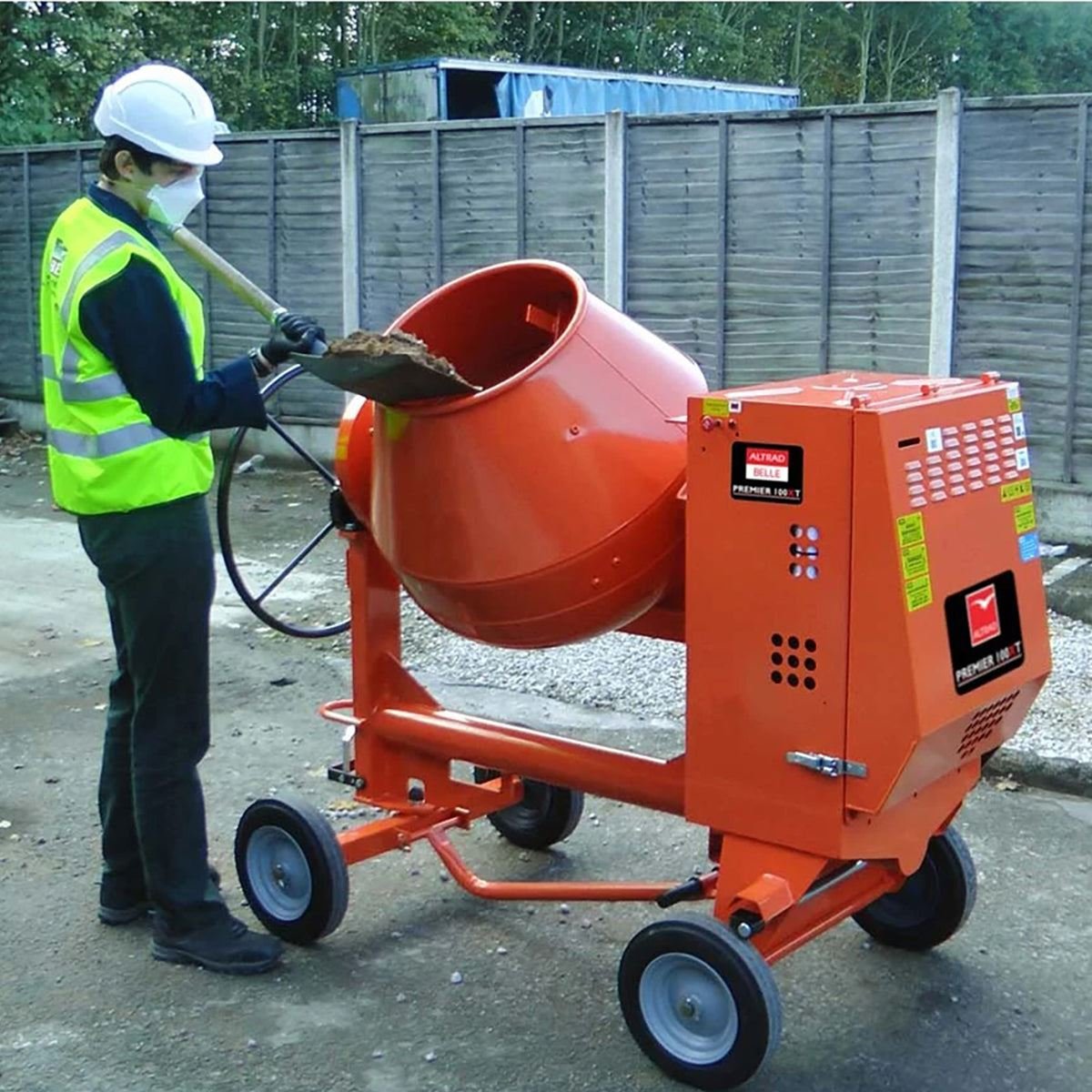 Belle PM40V Premier 200XT Diesel Site Mixer Yanmar Engine with Electric Start for Heavy Use - Image 6