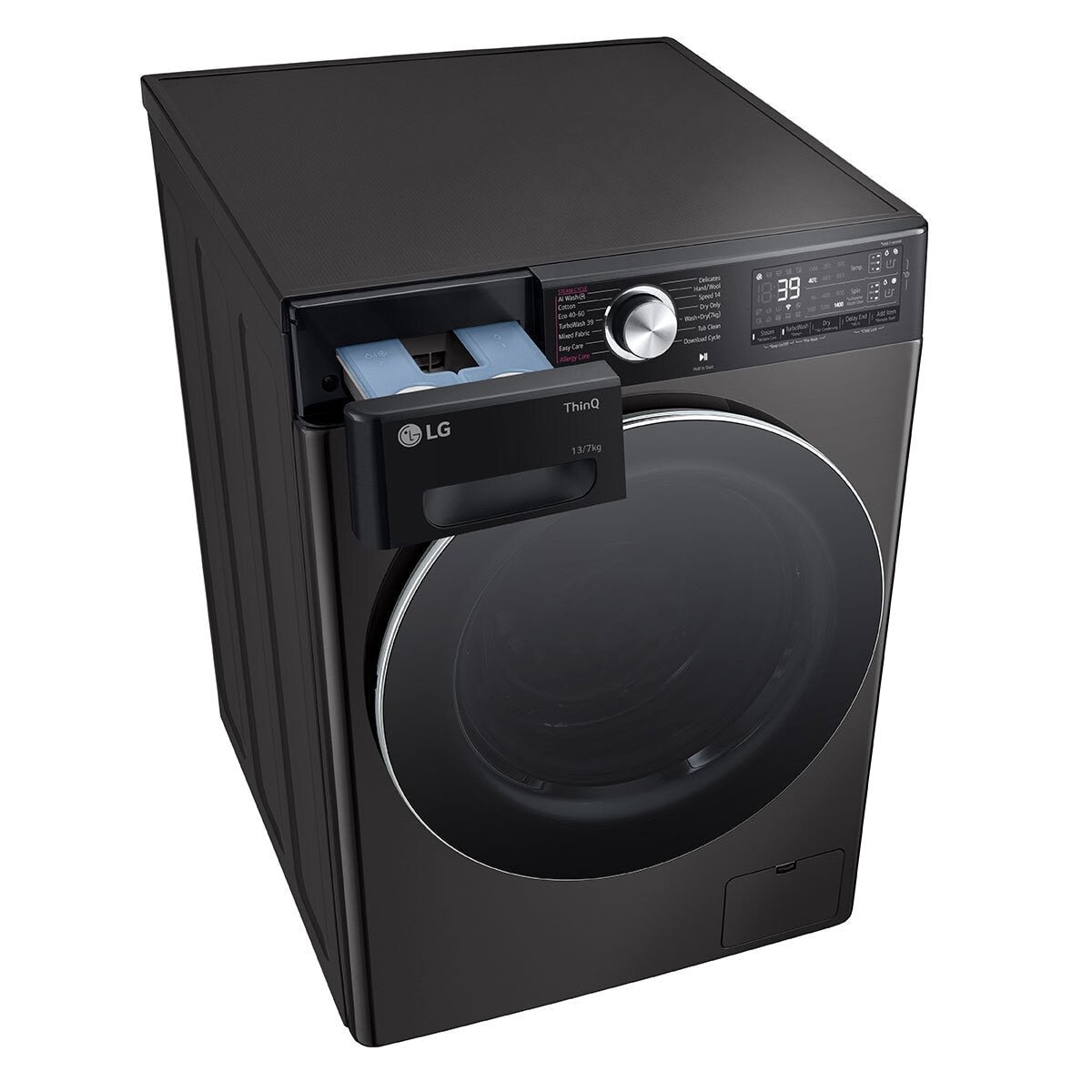 LG FWY937BCTA1 13kg/7kg, Washer Dryer, D Rated in Black - Image 2