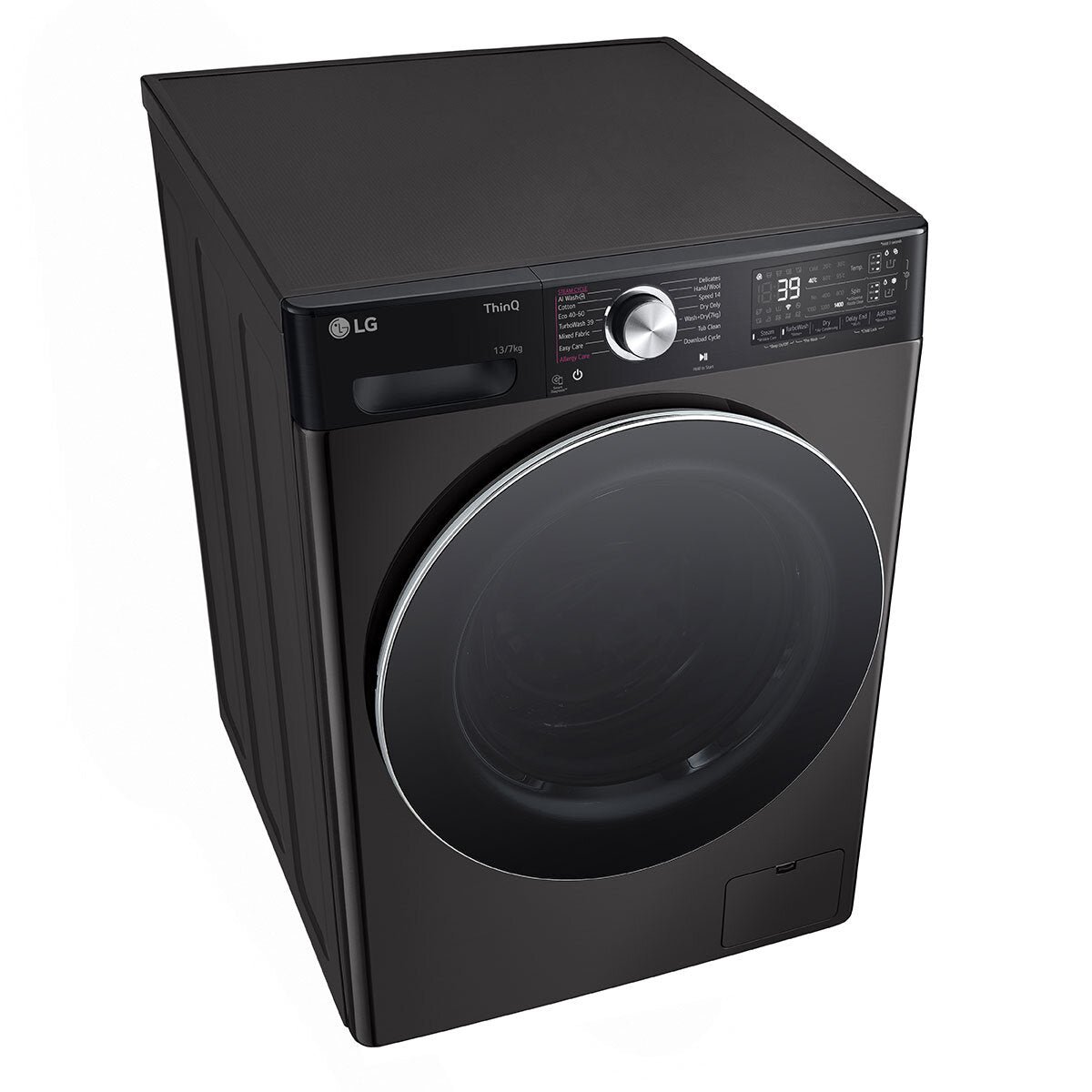 LG FWY937BCTA1 13kg/7kg, Washer Dryer, D Rated in Black - Image 3