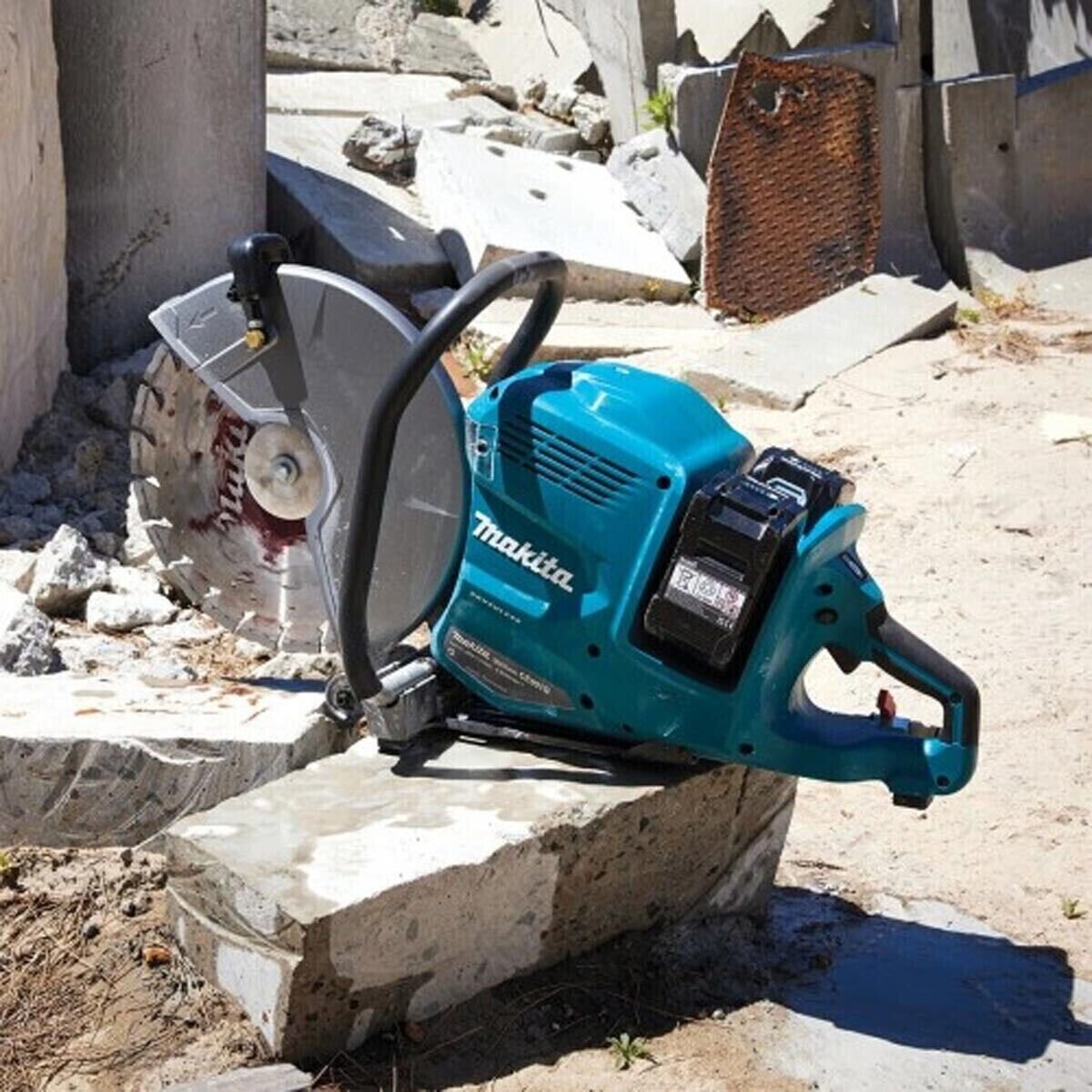 Makita 40V Saw CE001GZ Twin Max XGT 355mm Cut Off Body Only 80v Gold - Image 4