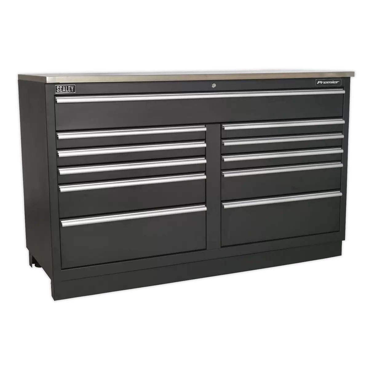 Sealey APMSOAK Modular Workshop Storage Combination Oak Worktop - Image 4