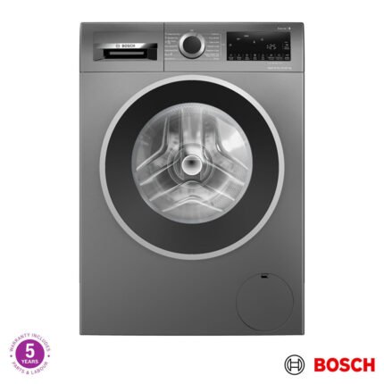 Bosch WNG254R1GB Series 6 Washer Dryer, 10.5/6kg Capacity, D Rated in Graphite