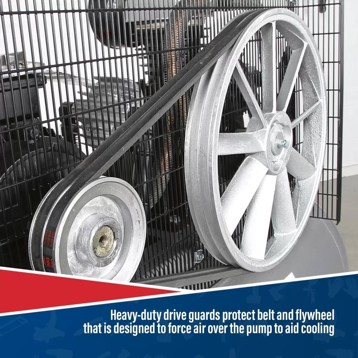 Sealey SAC32775B 270L Belt Drive Air Compressor 415V - Image 5