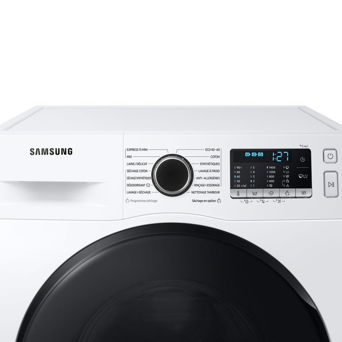 Samsung Series 5 WD80TA046BE/EU, 8kg/5kg, 1400rpm, Washer Dryer, E Rated in White - Image 6