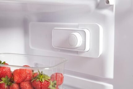 Under Counter Fridge 82L With Ice Box White