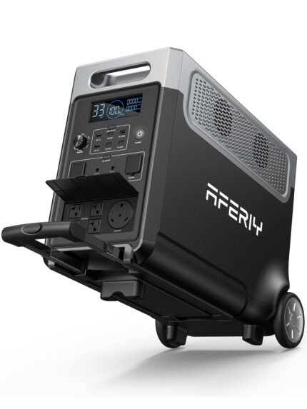 3840Wh Portable Power Station,Expandable Solar Generator to 11520Wh