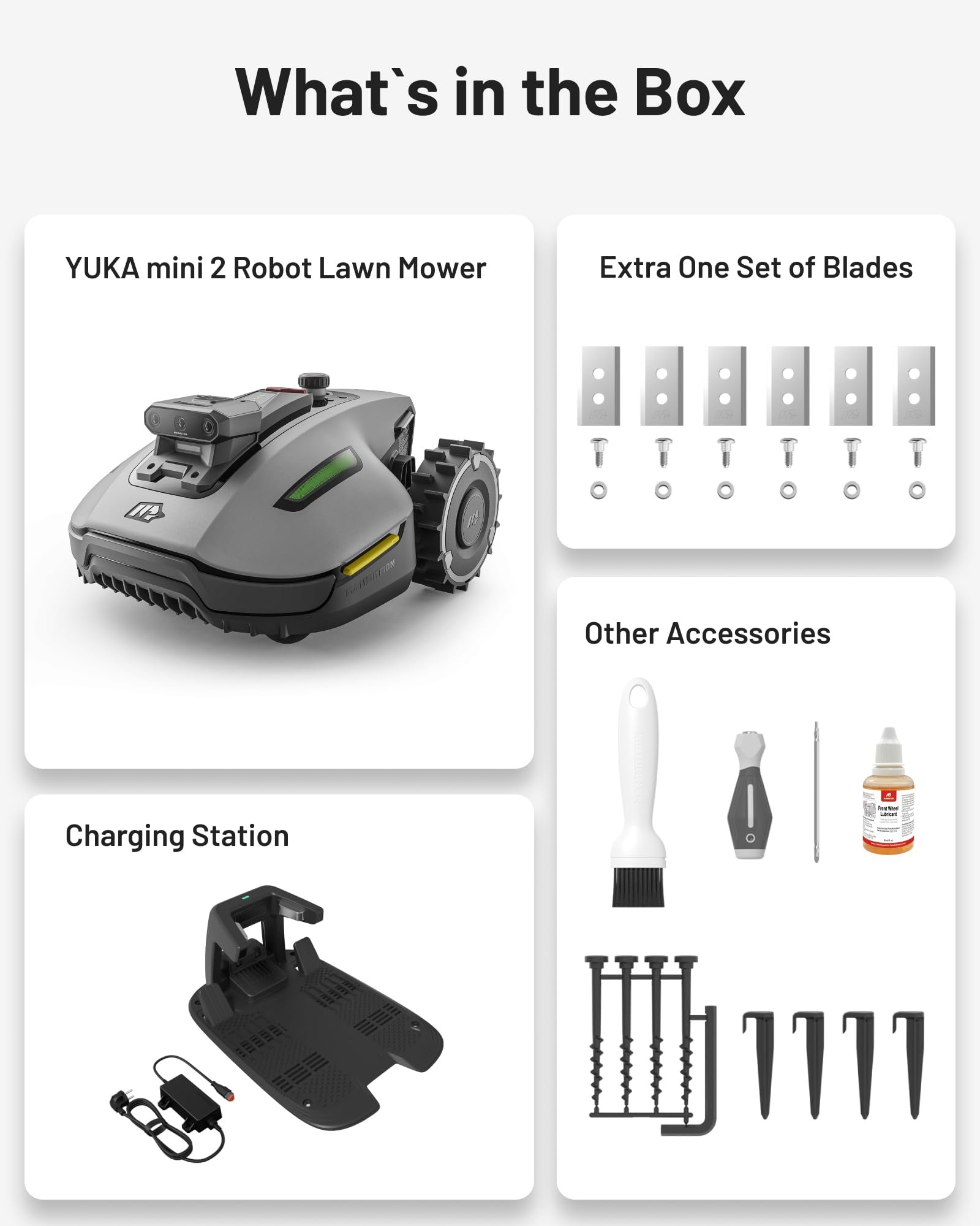 MAMMOTION YUKA mini 2 500 Robot Lawn Mower without Boundary - Image 11