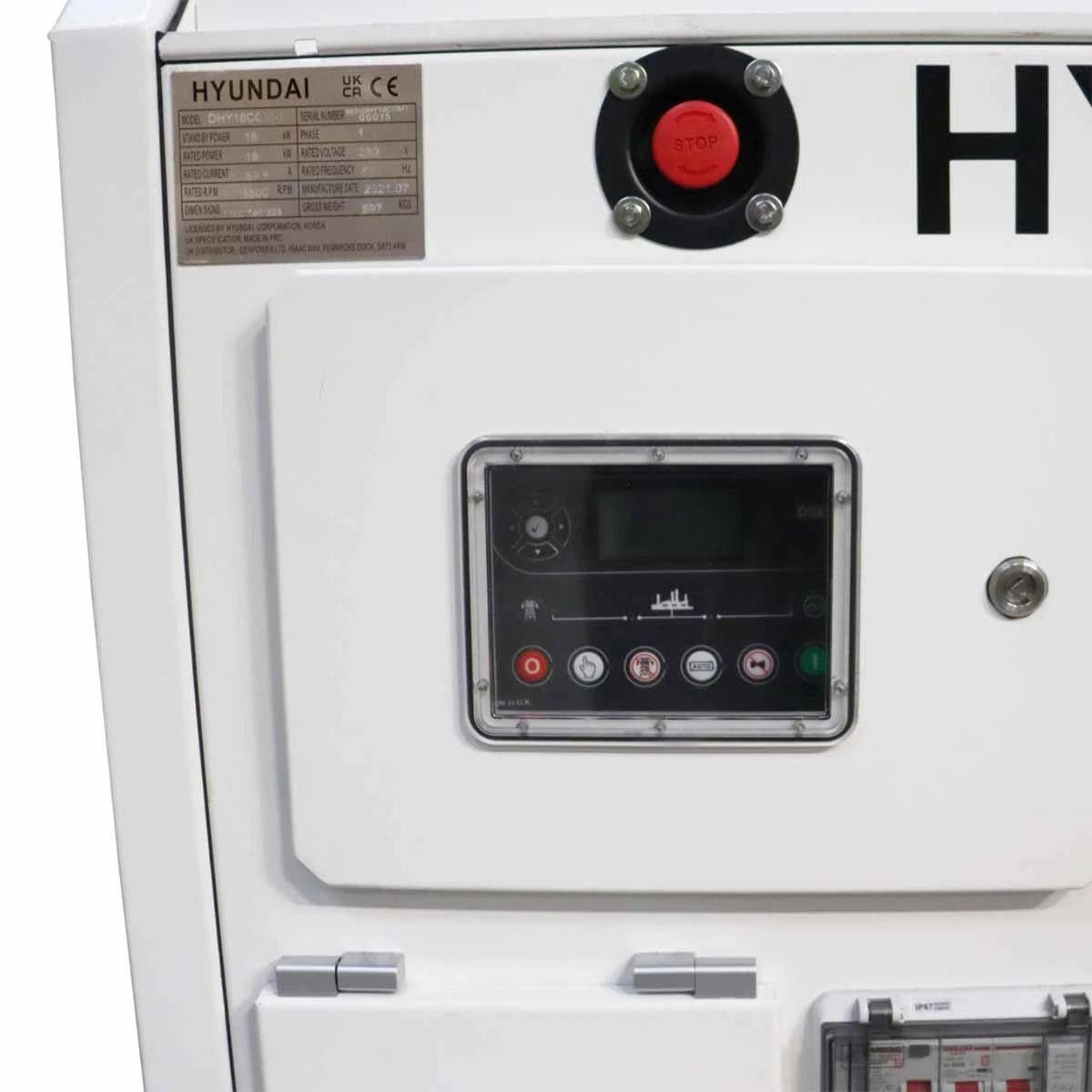 Hyundai DHY18COM-1 Diesel Generator 18kW/22kVA - Image 5
