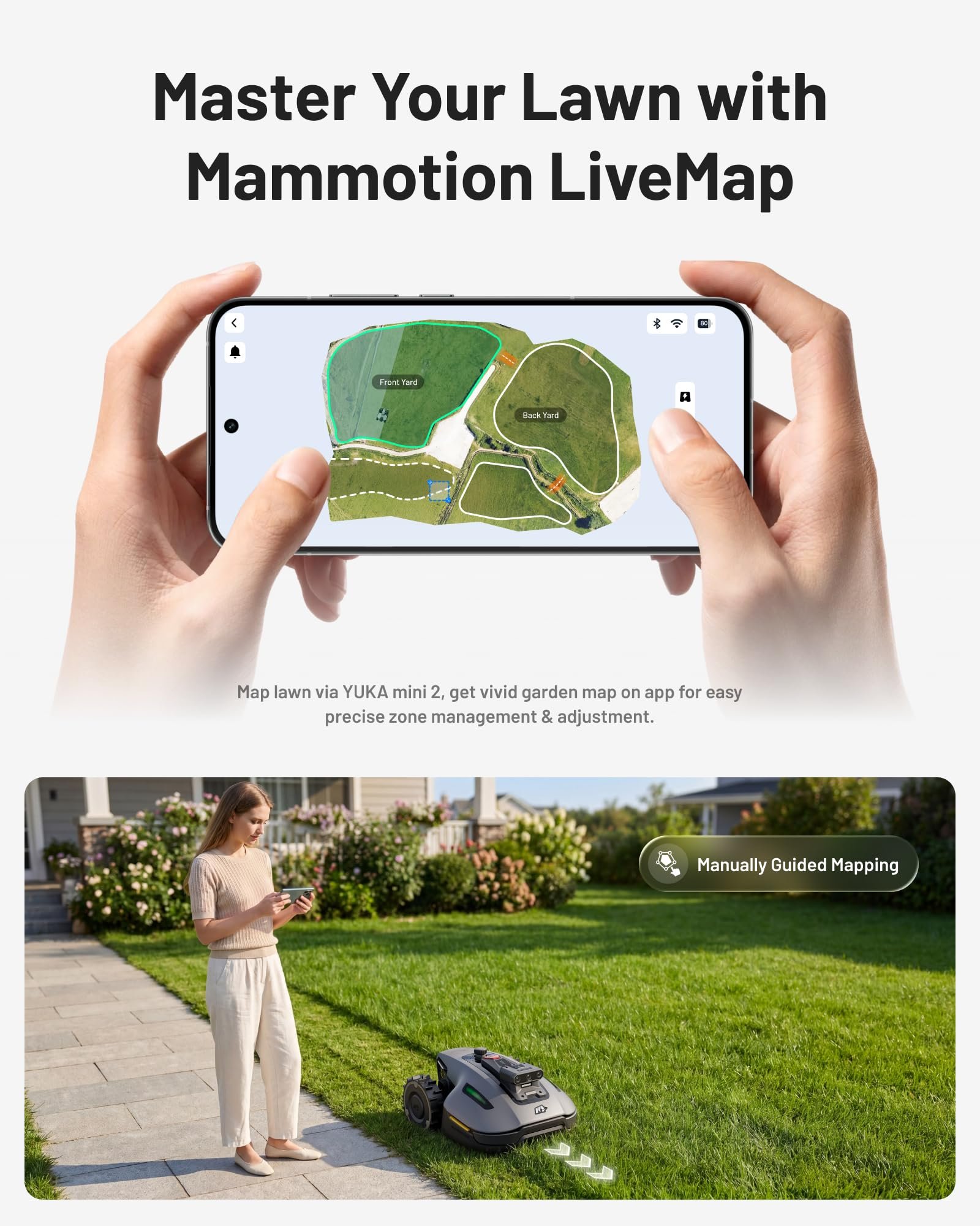 MAMMOTION YUKA mini 2 500 Robot Lawn Mower without Boundary - Image 7