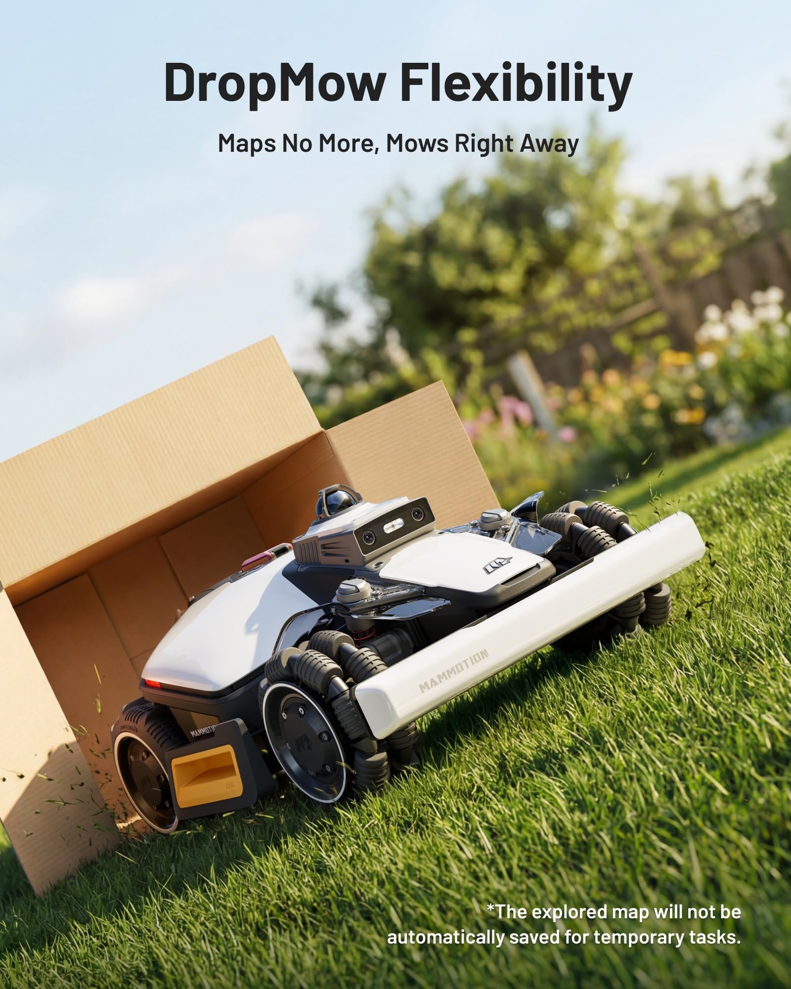 MAMMOTION LUBA mini 2 AWD 1500 Robot Lawn Mower - Image 9