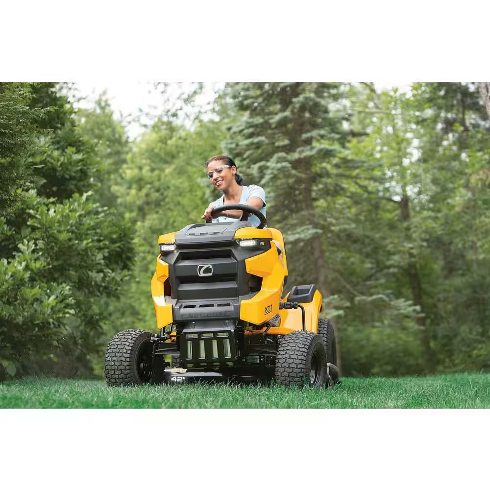 42-Inch Gas Riding Lawn Tractor with 19.5 HP Engine & Hydrostatic Drive - Image 12