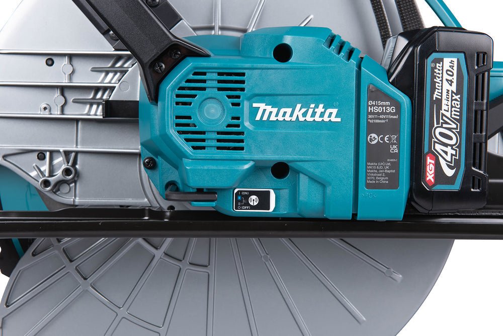 Makita HS013GZ 40VMax BL 415mm Circular Saw XGT Body Only Gold - Image 10