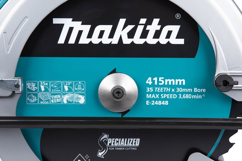 Makita HS013GZ 40VMax BL 415mm Circular Saw XGT Body Only Gold - Image 7