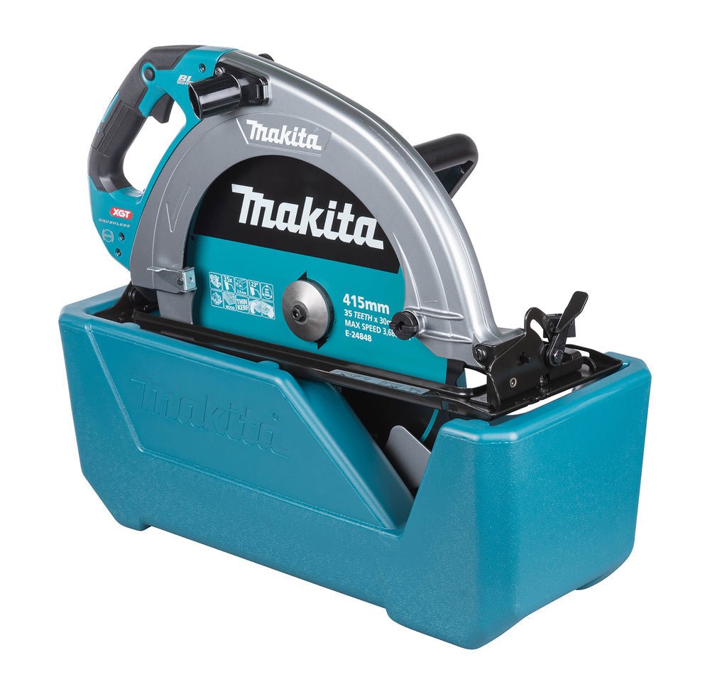 Makita HS013GZ 40VMax BL 415mm Circular Saw XGT Body Only Gold - Image 2