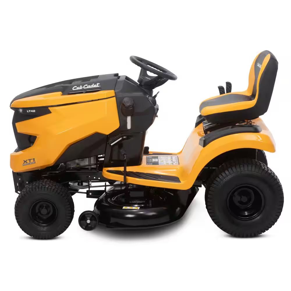 42-Inch Gas Riding Lawn Tractor with 19.5 HP Engine & Hydrostatic Drive - Image 9