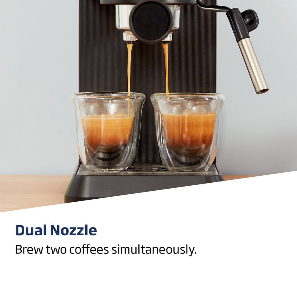 Beko CEP5302B CaffeExperto Manual Espresso Coffee Machine with Steam Wand Black - Image 7