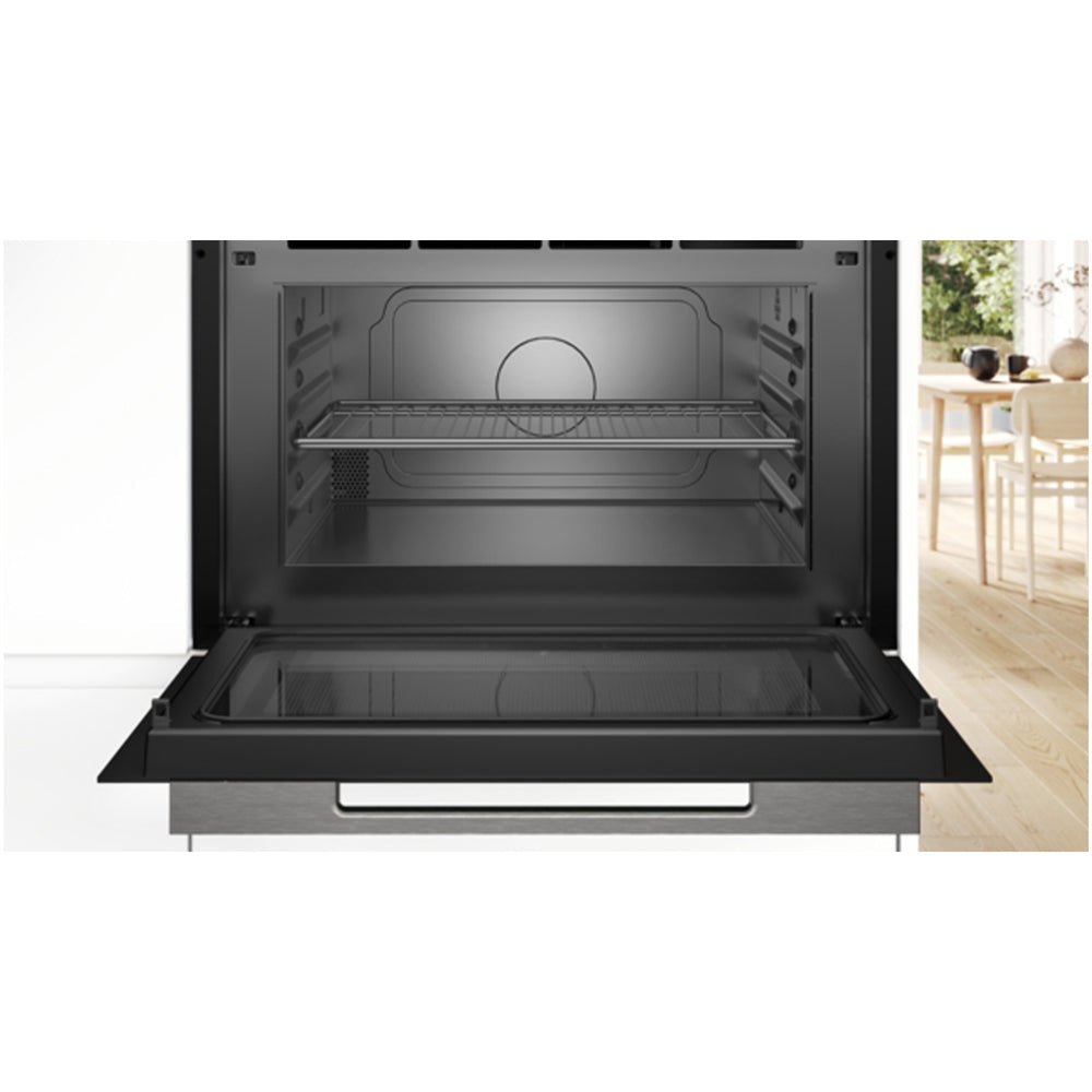 Bosch CEG732XB1B Series 8 Built-In Microwave & Grill Black - Image 3