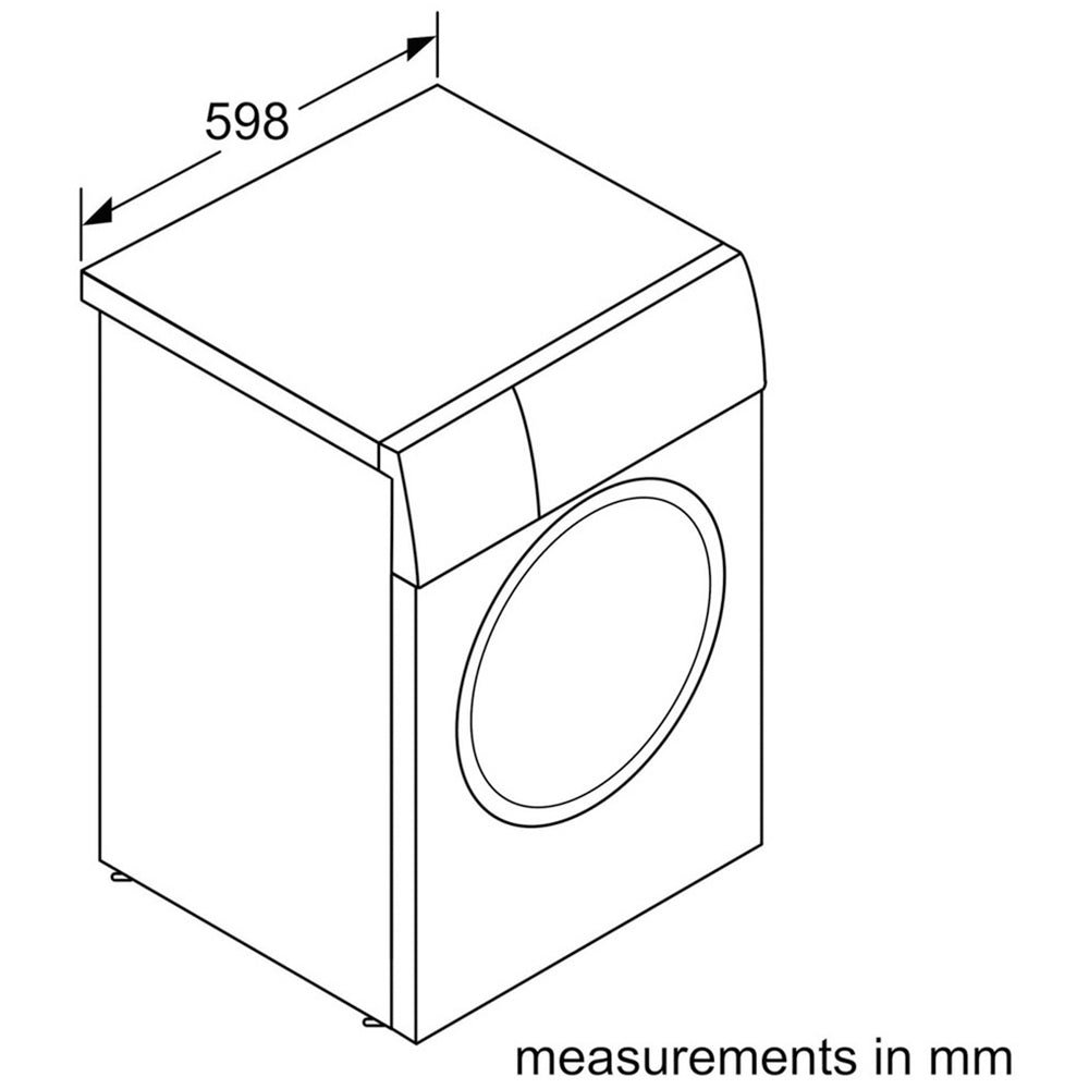 Bosch WGG244ZCGB Serie 6 9kg 1400 Spin Washing Machine Graphite - Image 4