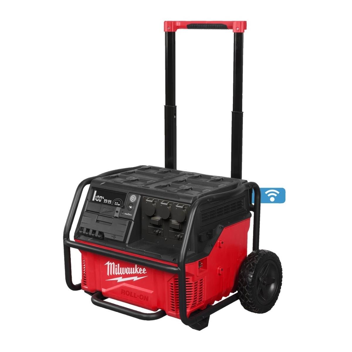 Milwaukee IRPSUOP2500 GB2 Packout Roll-On 7200 / 3600 W 2.5 kWh Mobile Power Supply 240V 4933492134 - Image 2