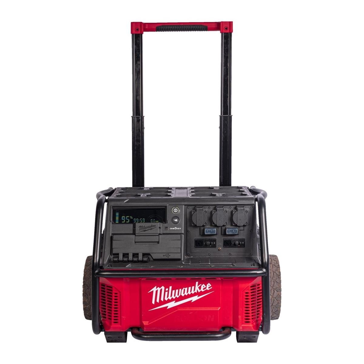 Milwaukee IRPSUOP2500 GB2 Packout Roll-On 7200 / 3600 W 2.5 kWh Mobile Power Supply 240V 4933492134 - Image 4