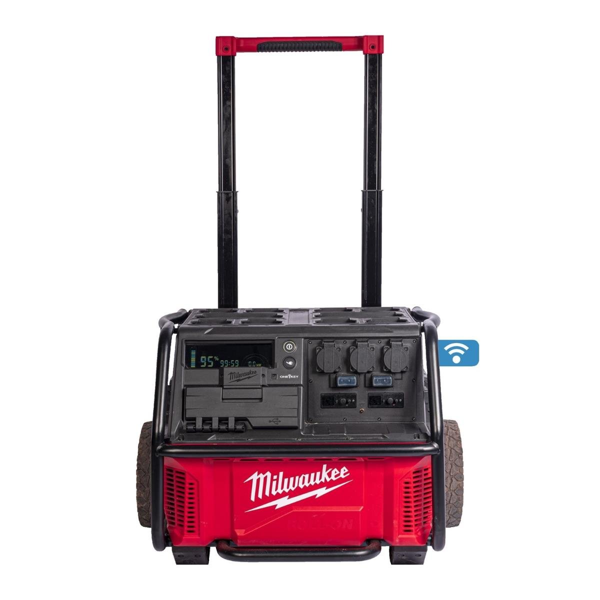 Milwaukee IRPSUOP2500 GB2 Packout Roll-On 7200 / 3600 W 2.5 kWh Mobile Power Supply 240V 4933492134 - Image 3