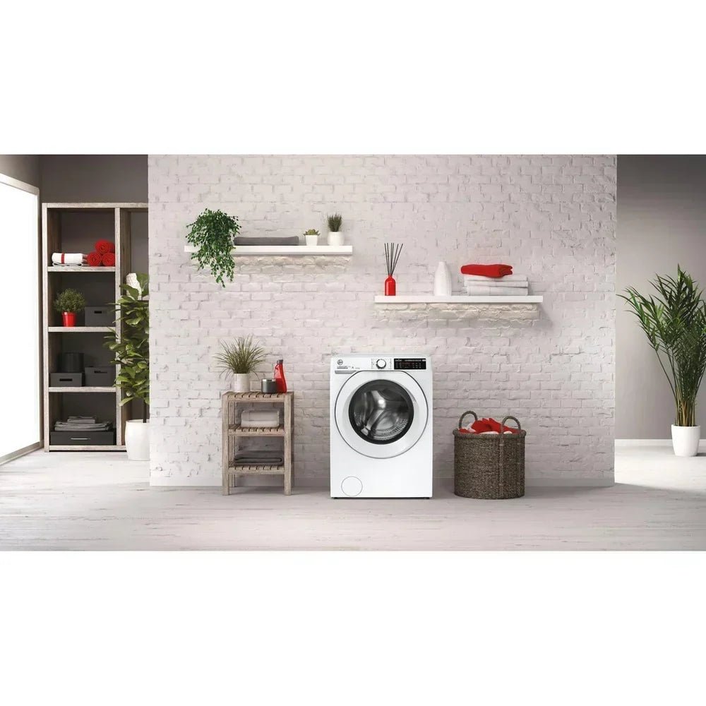Hoover HD496AMC 1-80 H-WASH 500 WiFi Connected 9+6kg 1400 Spin Washer Dryer White - Image 5