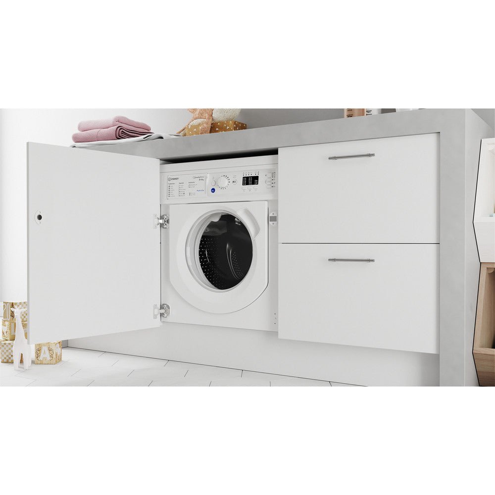 Indesit BIWDIL861485 8 kg Integrated Washer Dryer White - Image 11