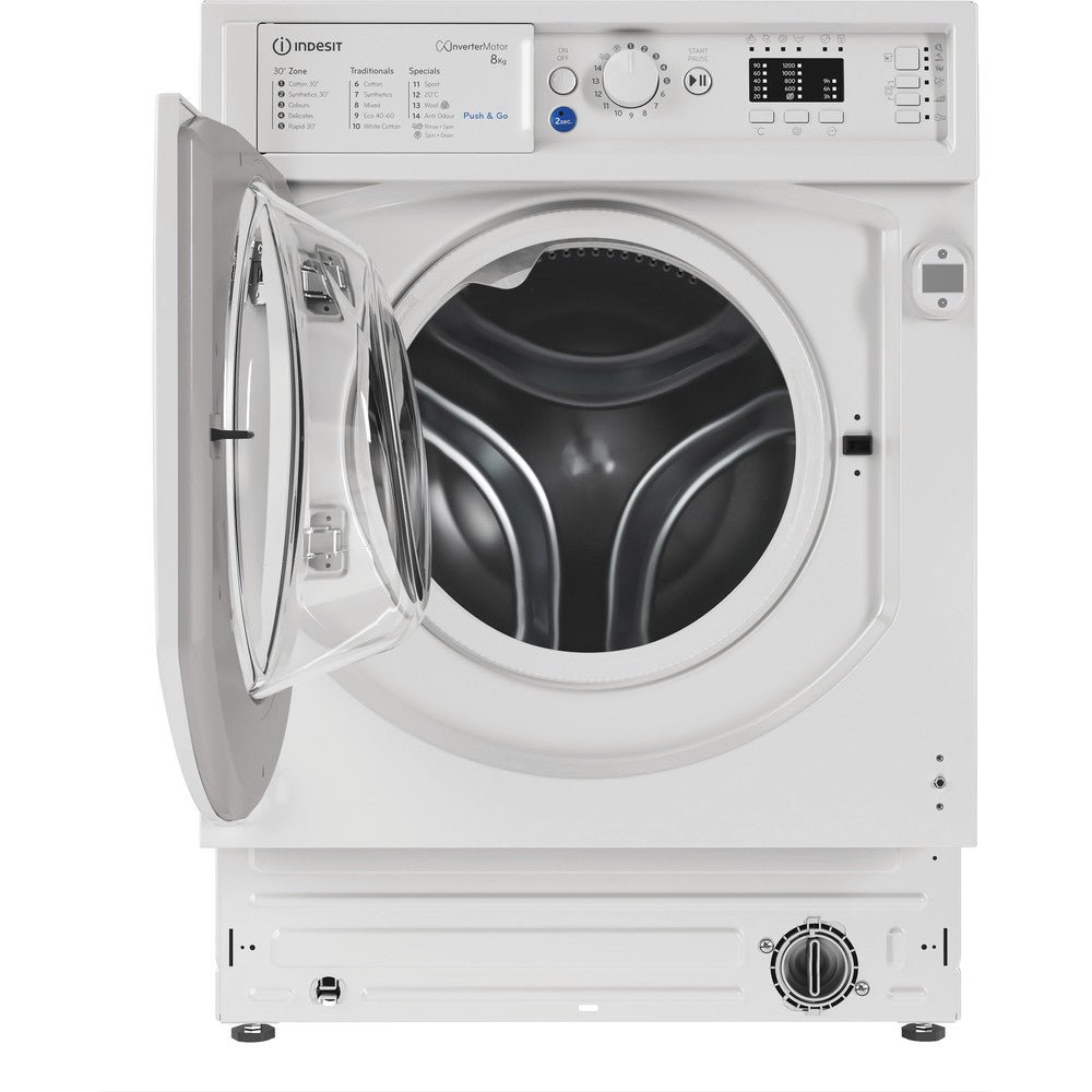 Indesit BIWMIL81485 8kg Built In Washing Machine - Image 3