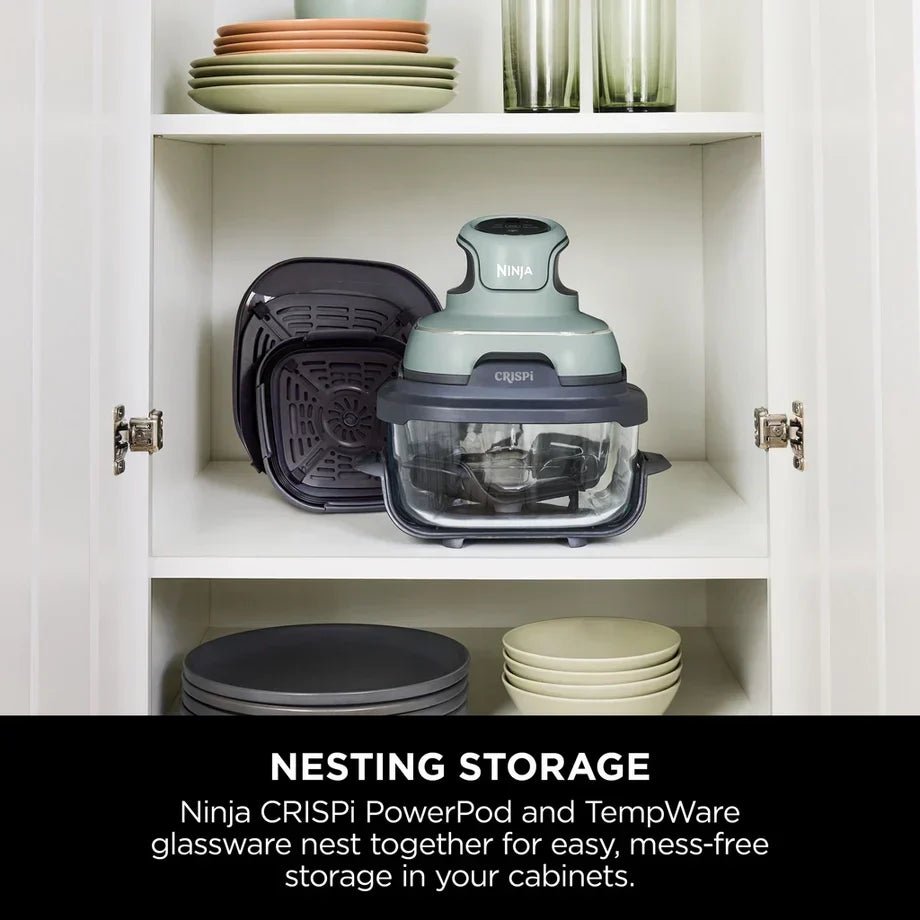 Ninja FN101UKSG CRISPi 4 in 1 Portable Glass Air Fryer Sage - Image 18