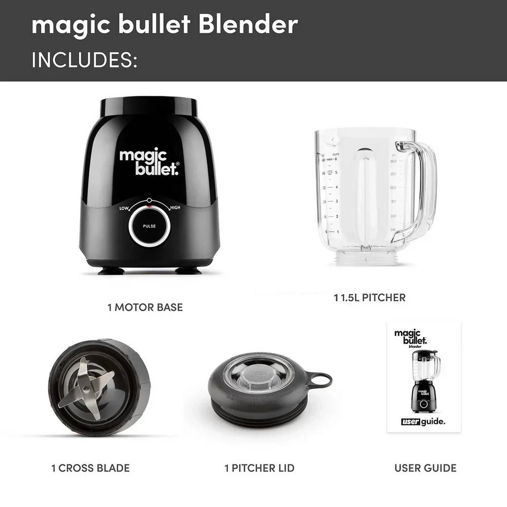 Nutribullet Magic Bullet Blender 02643 - Black - Image 4
